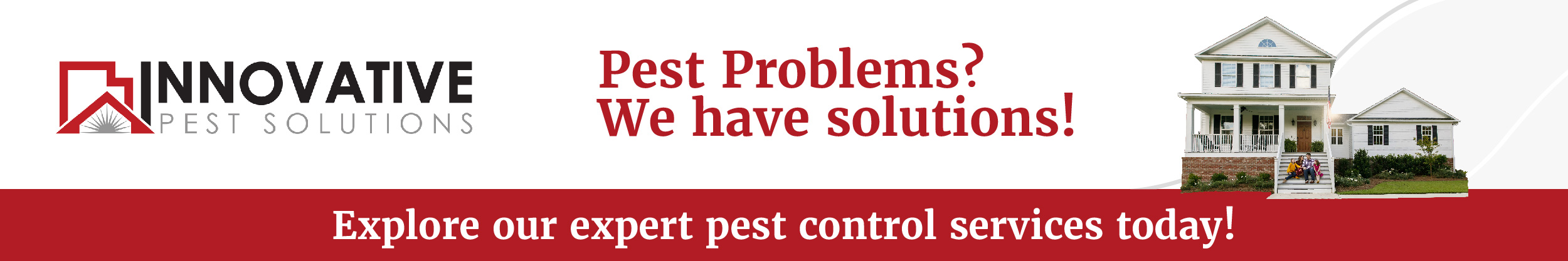 Innovative pest solutions CTA for general pest control services