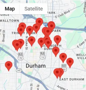 Durham Pest Control Customers 27701